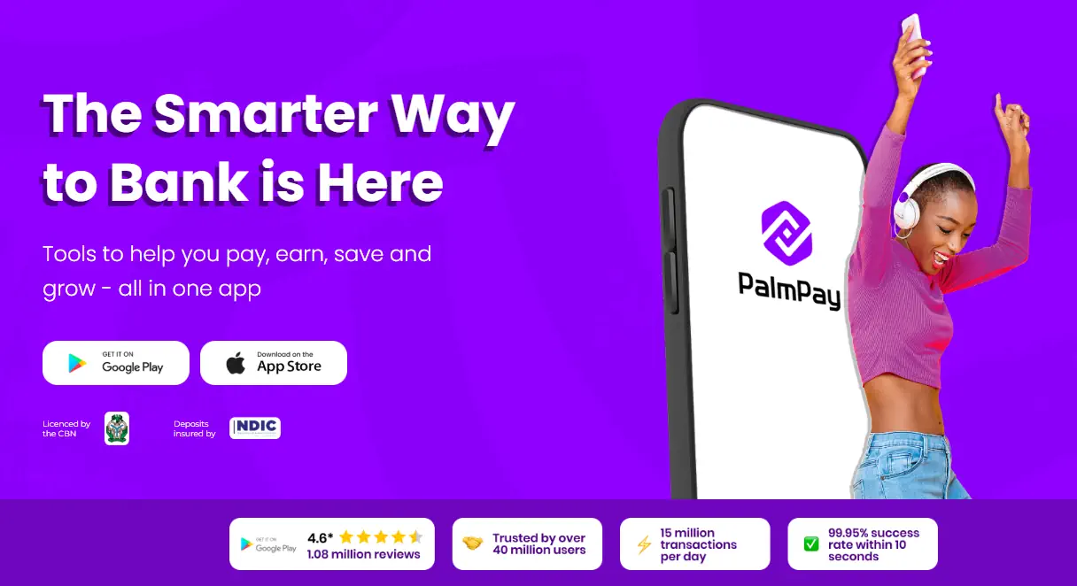 PalmPay App Info Screenshot